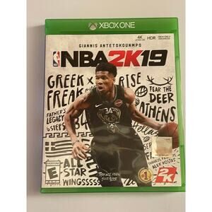 Xbox One  NBA 2k19 basketball video game